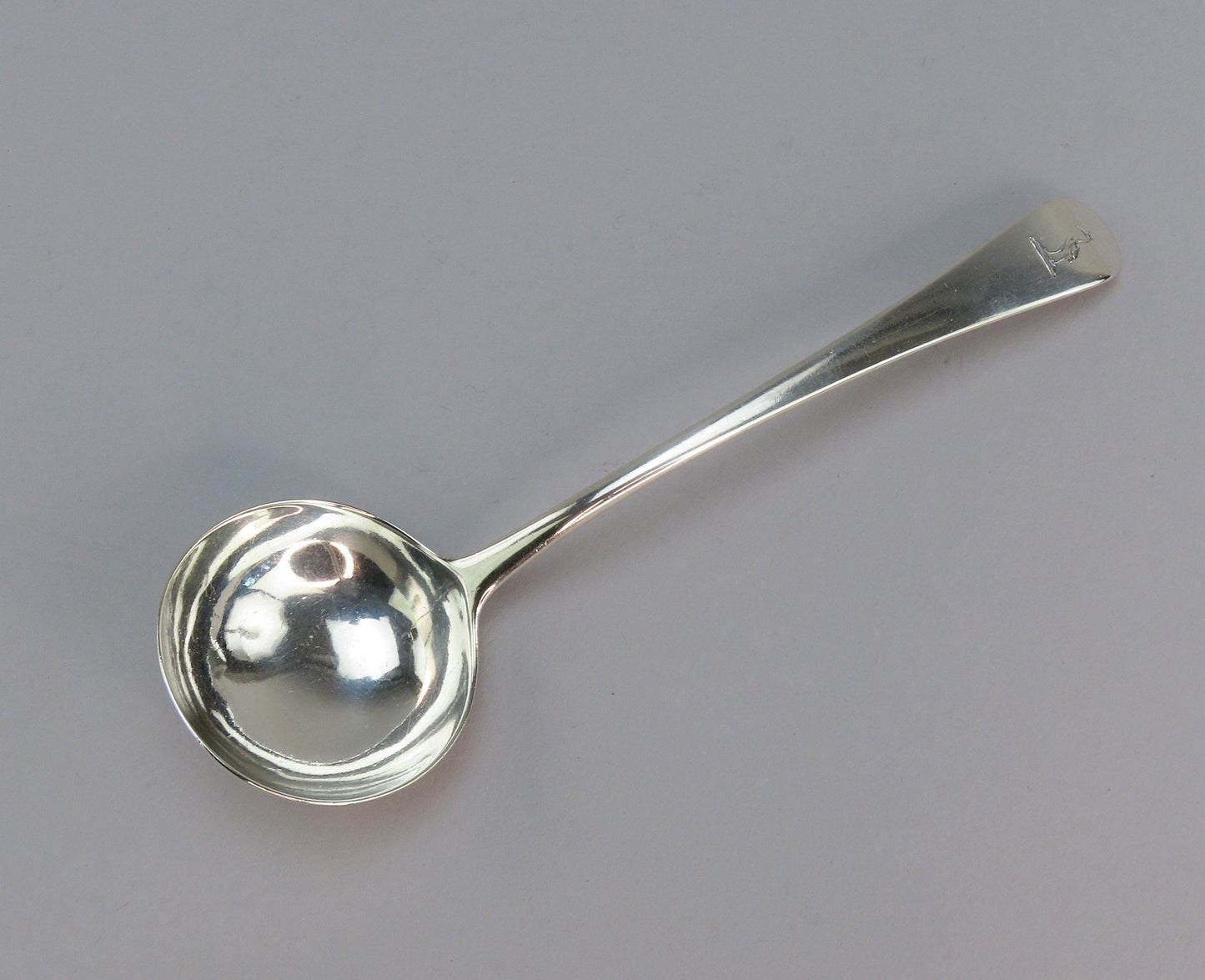 1785 Antique Sterling Silver Gravy or Sauce Ladle by George Smith