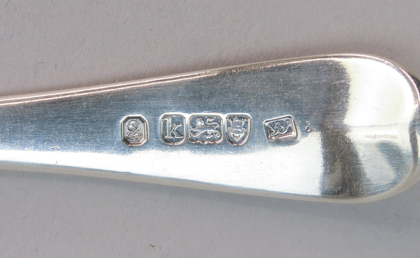 1785 Antique Sterling Silver Gravy or Sauce Ladle by George Smith