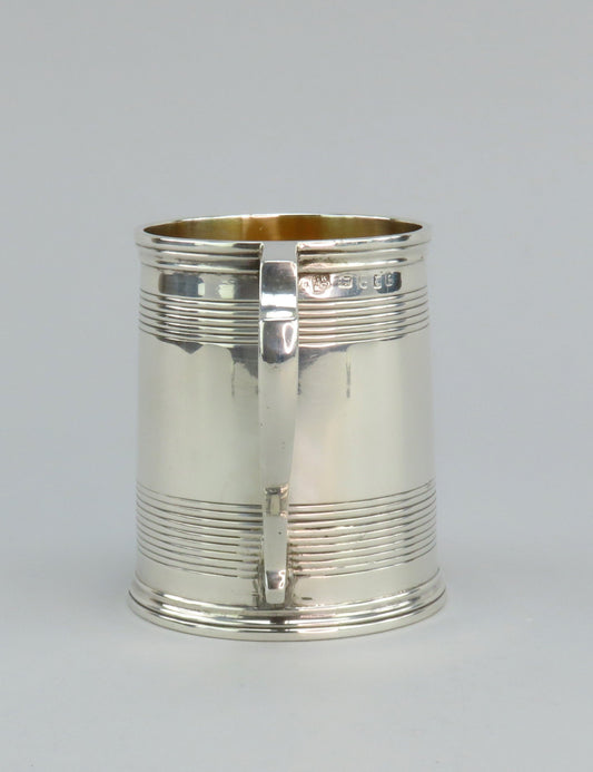 1790s Chinese Export Silver Classical Form Mug