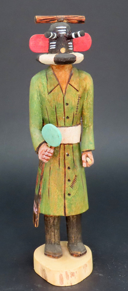 Hopi Katsina Kokpelli Hunched Back Flute Player Doll Rosaline Coin Maker