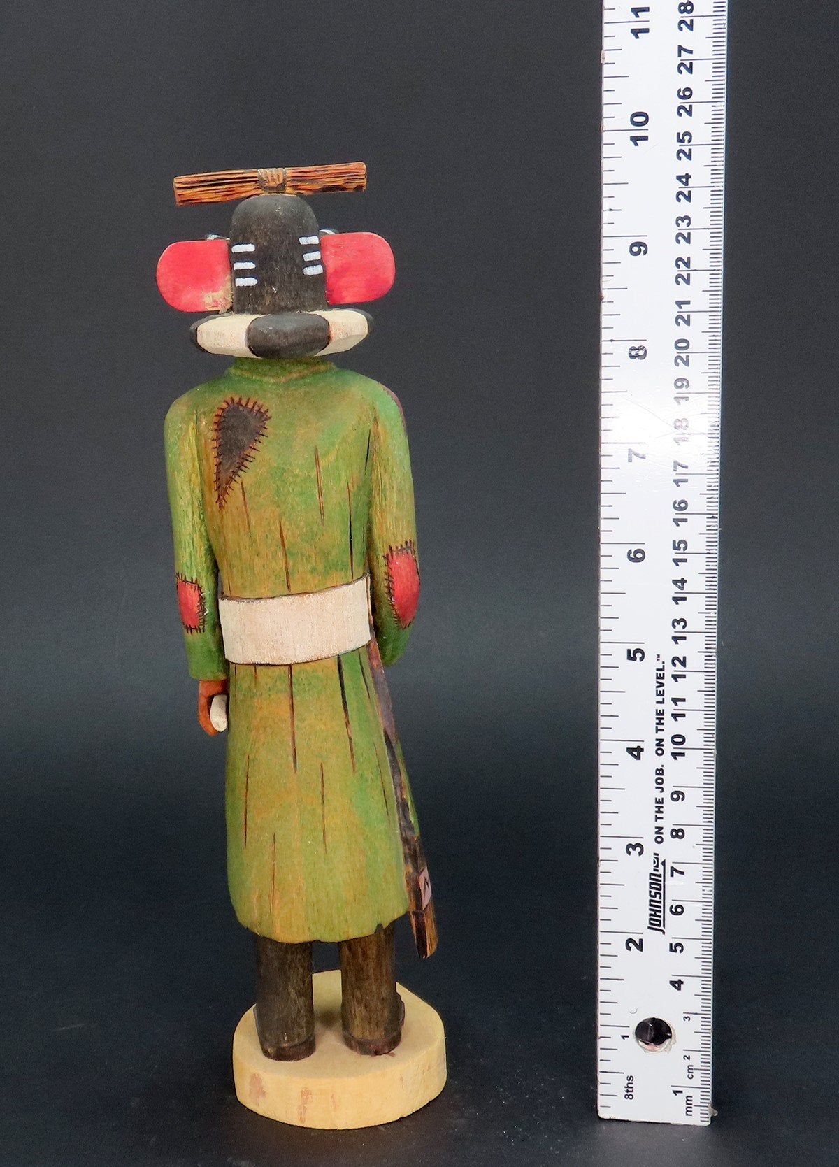 Hopi Katsina Kokpelli Hunched Back Flute Player Doll Rosaline Coin Maker