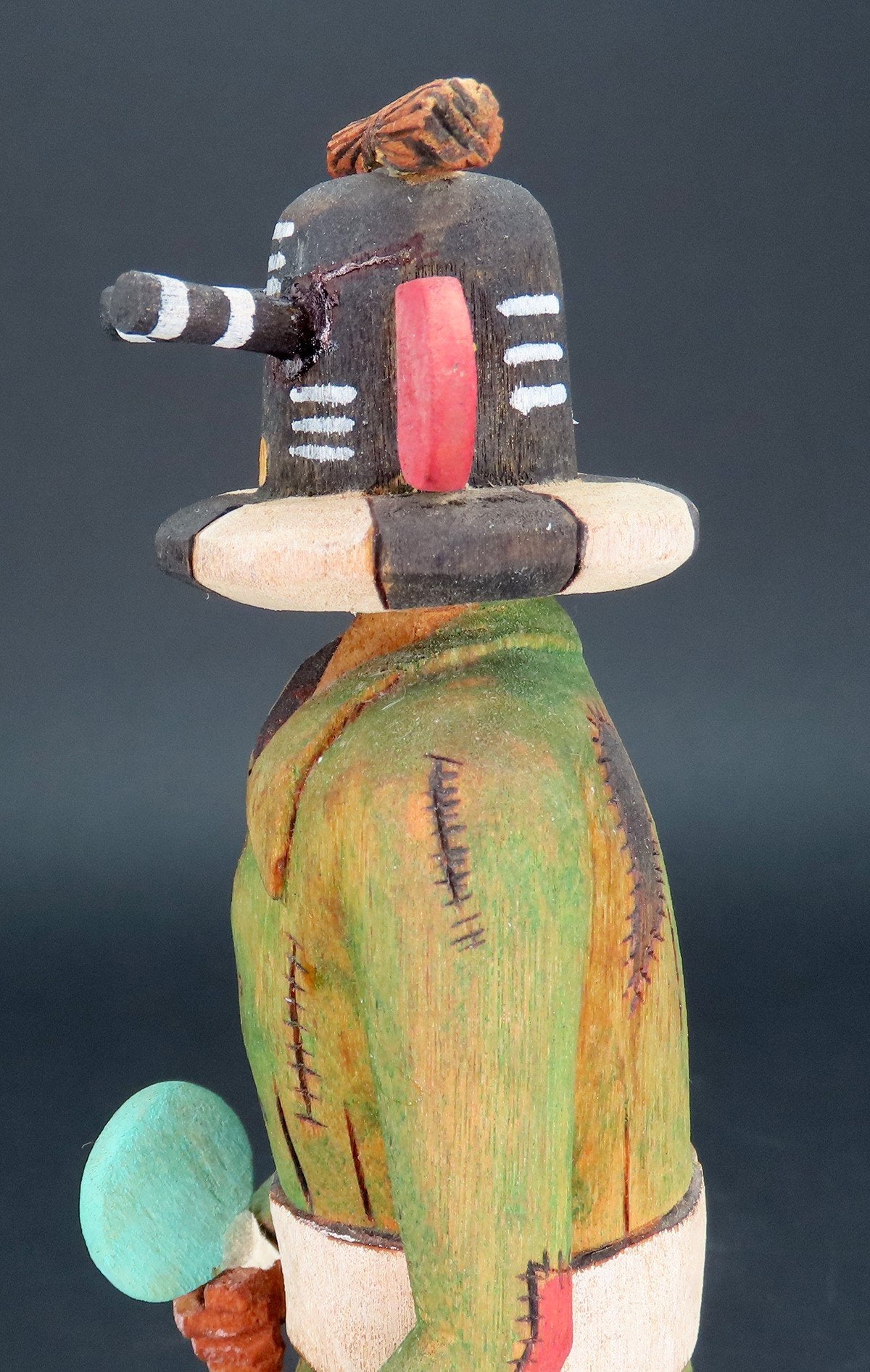 Hopi Katsina Kokpelli Hunched Back Flute Player Doll Rosaline Coin Maker