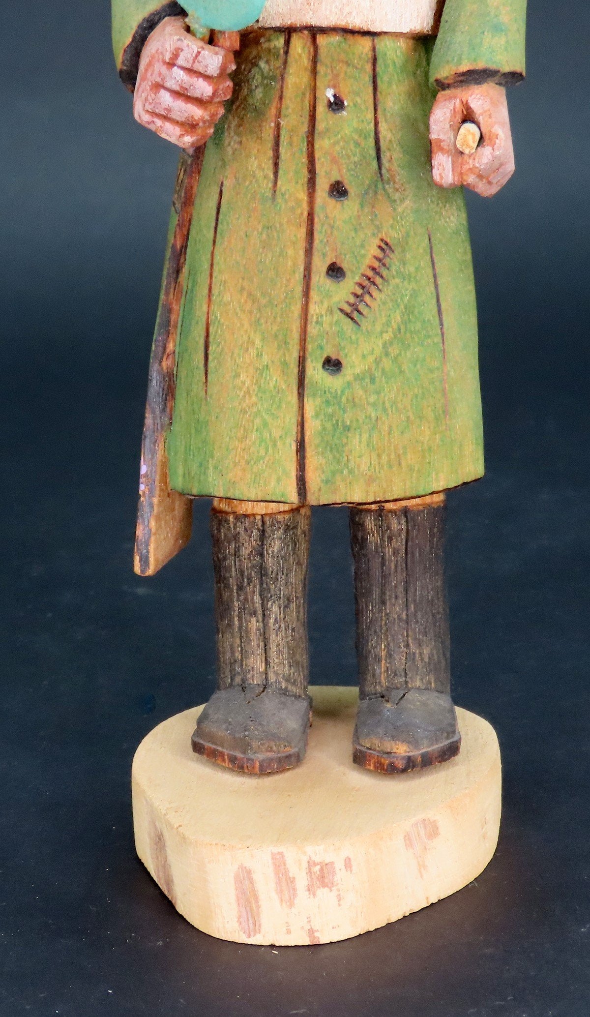 Hopi Katsina Kokpelli Hunched Back Flute Player Doll Rosaline Coin Maker