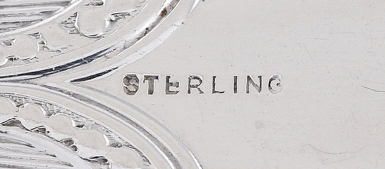 Antique Sterling Silver Gorham Domestic 1880 Shell Bowl Serving Spoon 9"