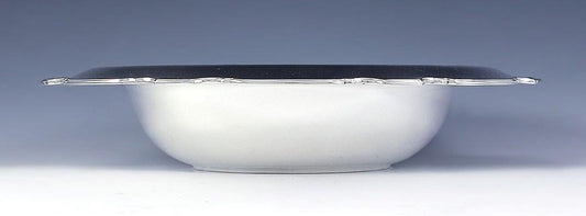 Large Heavy Sterling Silver Tiffany Co Vintage Chippendale Edge Bowl/Dish