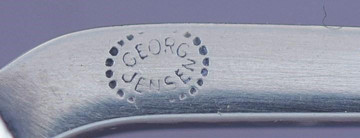 1930-1950 Georg Jensen Sterling Silver Grape Cluster Sugar Nips / Tongs