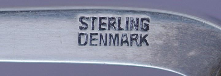 1930-1950 Georg Jensen Sterling Silver Grape Cluster Sugar Nips / Tongs