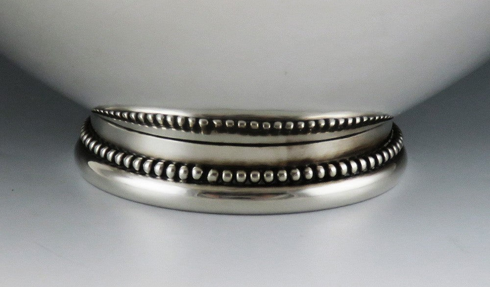Vintage Georg Jensen Denmark 925 Sterling Silver 461A Serving Bowl 7.5"