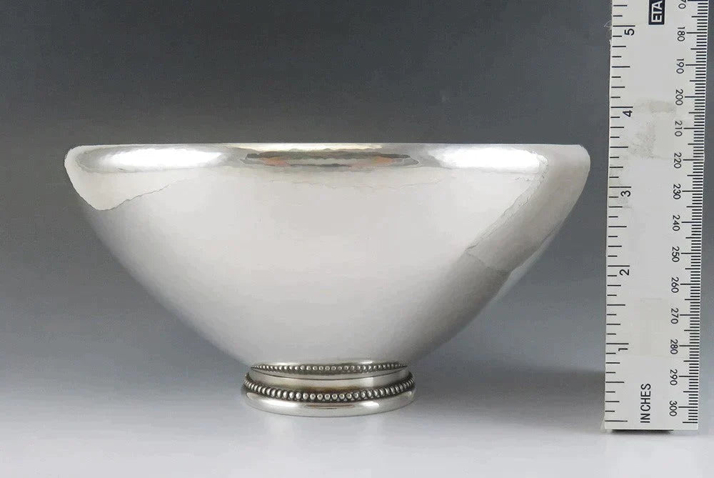 Vintage Georg Jensen Denmark 925 Sterling Silver 461A Serving Bowl 7.5"