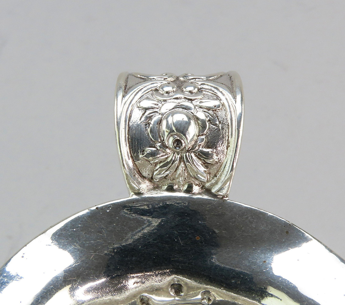 Fantastic Antique German Hanau 800 Silver Genre Courting Scene Creamer
