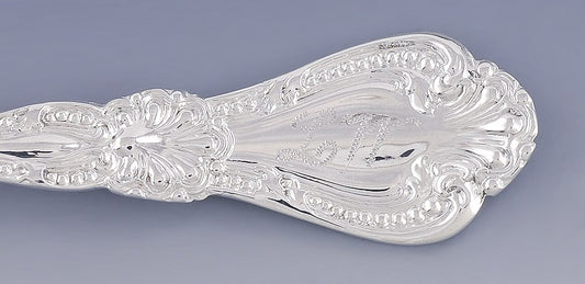 Great Set 12 Alvin Sterling Silver Orient Pat. Demitasse Spoons