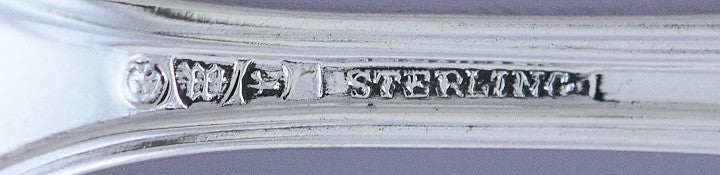 Great set 11 Watson Sterling Silver Hand Engraved Demitasse Spoons