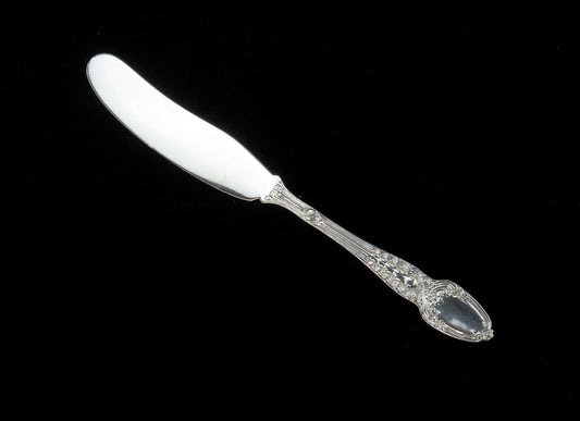 Rare Tiffany Co Sterling Silver Broomcorn Broom Corn Butter Knife Solid Spreader