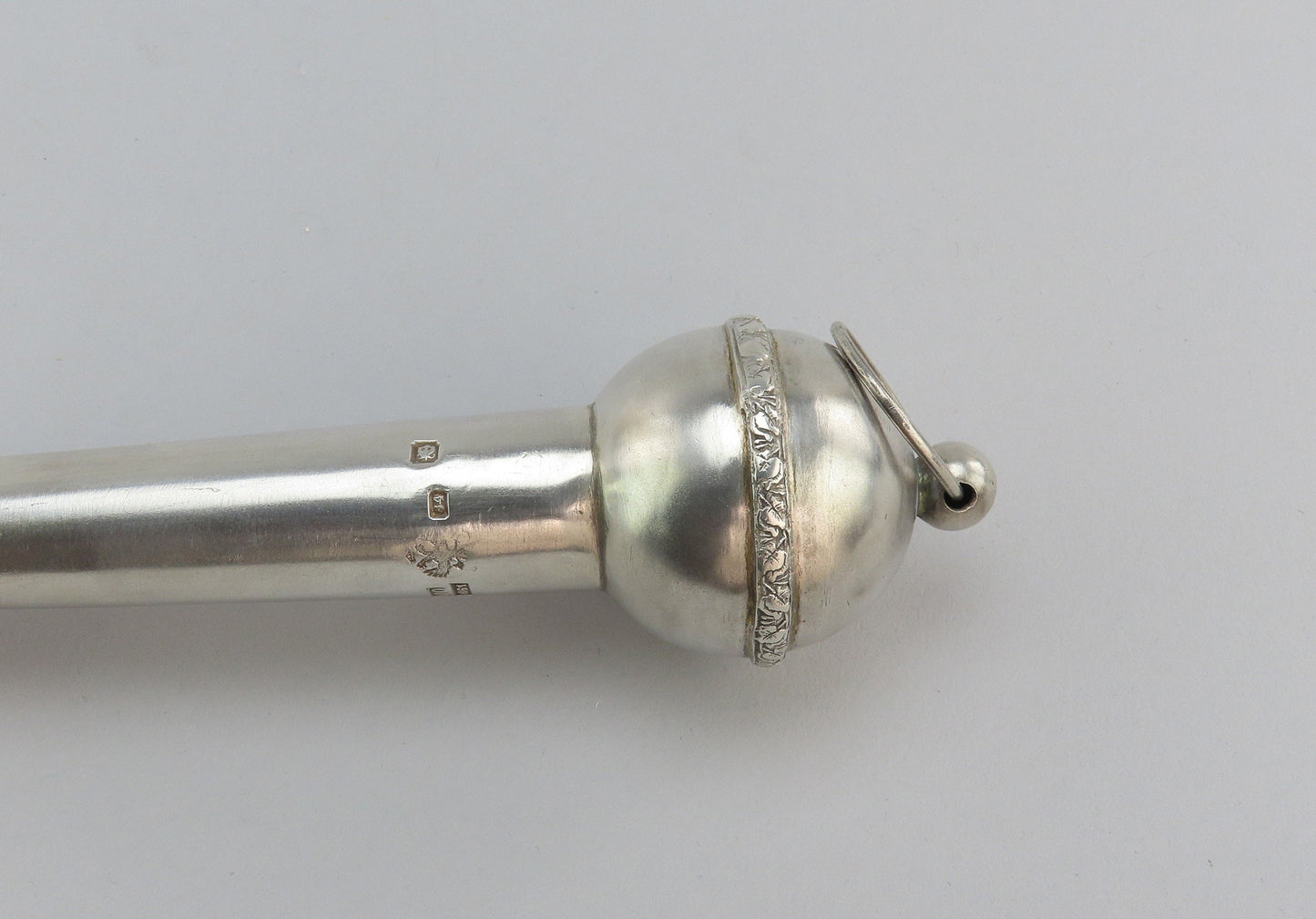 Rare Imperial Russian 1861 84 Silver Yad Torah Pointer St Petersburg Judaica