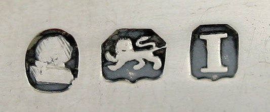 1804 Antique English Georgian Sterling Silver Sugar Tongs NO MONO