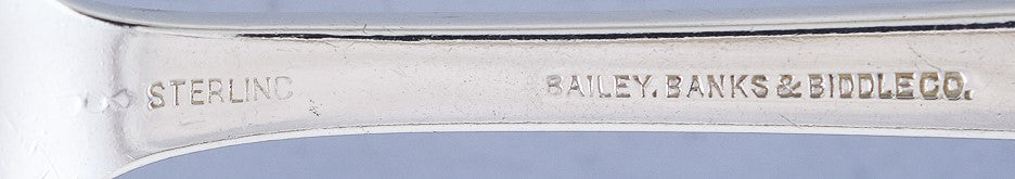 Great set 10 Dominick & Haff Sterling Silver Fish Forks Pointed Antique #3 Engr.