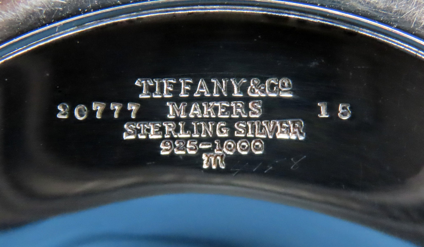 Superb c1920s Tiffany Co Sterling Silver Tall Pedestal Bowl Compote Tazza