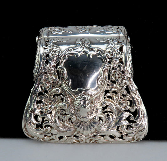 Rare Gorham Sterling Silver Hinge Asparagus Sandwich Tongs Debain-Style