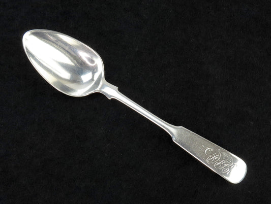 Rare Set 6 c1790s South Carolina American Coin Silver Teaspoons John Munro