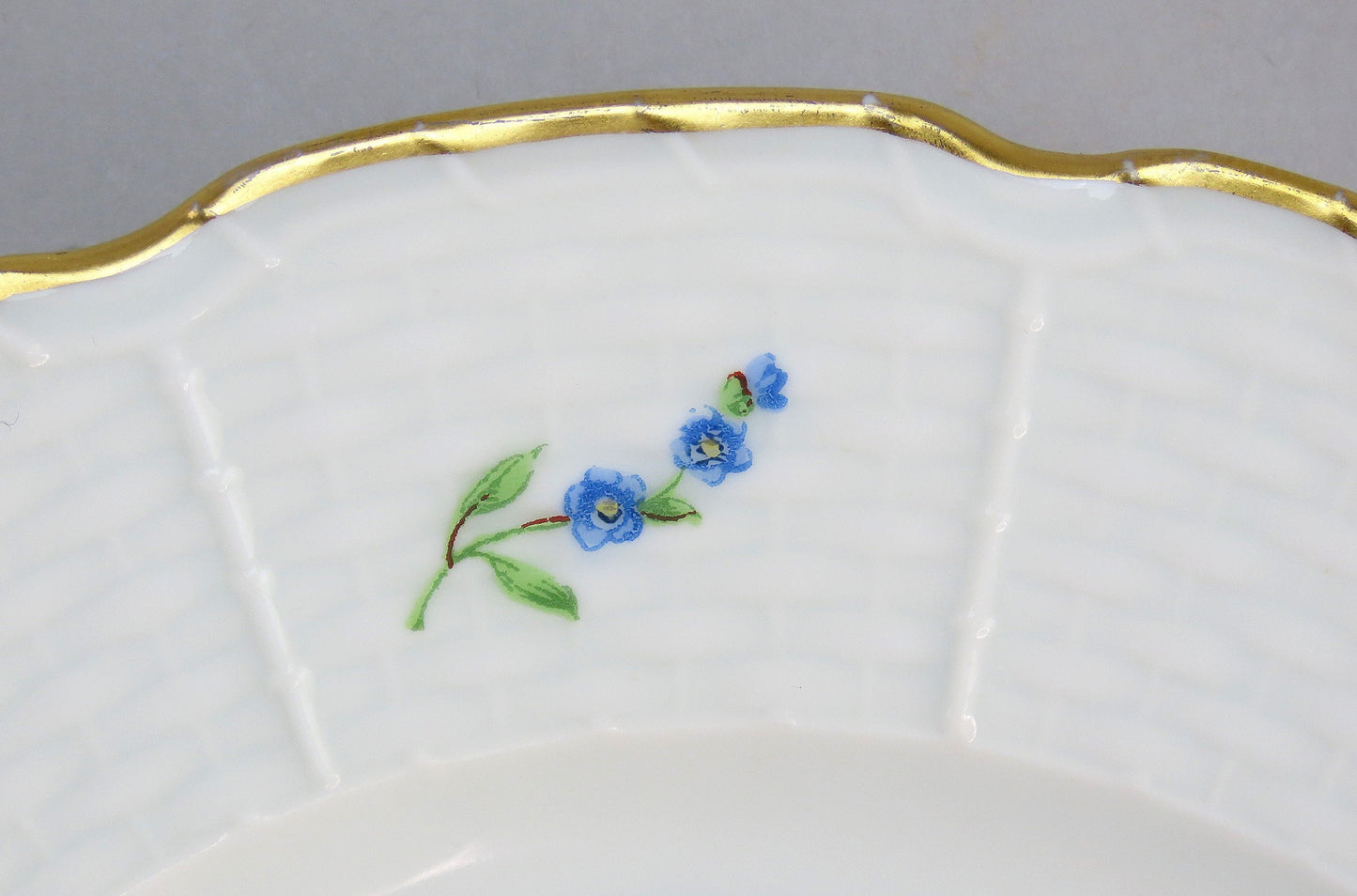 Lovely Set 4 Limoges French Raynaud Floral Flower Bread Butter Plates 6.5"