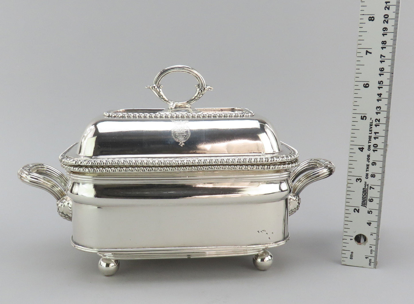 10th Duke of Hamilton Crest OSP Old Sheffield Plate Food Warmer circa 1820