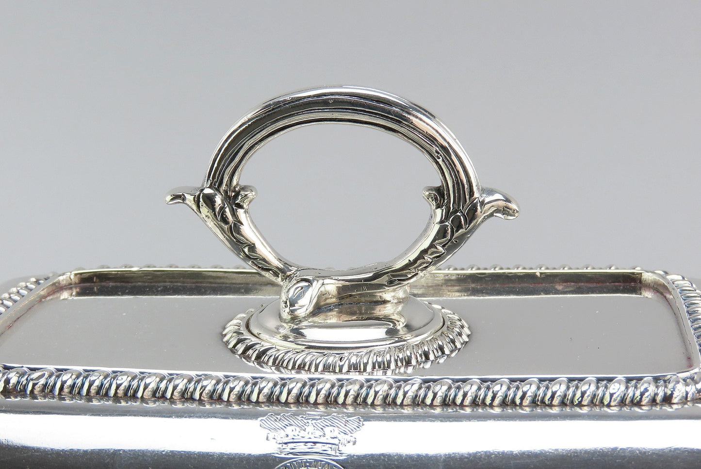 10th Duke of Hamilton Crest OSP Old Sheffield Plate Food Warmer circa 1820