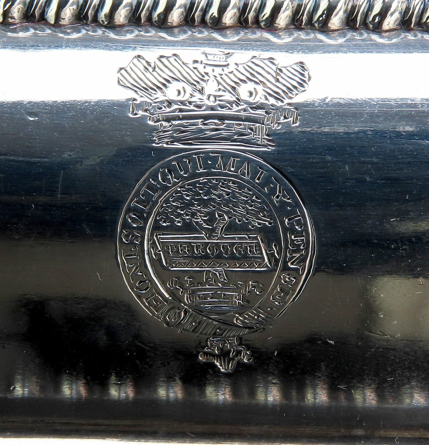 10th Duke of Hamilton Crest OSP Old Sheffield Plate Food Warmer circa 1820