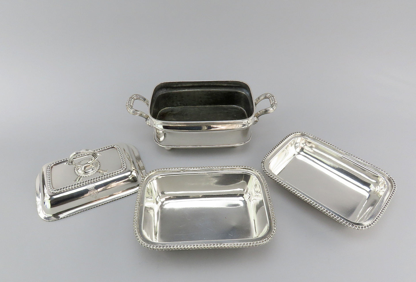 10th Duke of Hamilton Crest OSP Old Sheffield Plate Food Warmer circa 1820