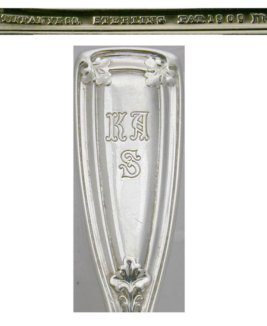 8 Rare Sterling Silver Tiffany & Co St Dunstan Beef or Fish Forks 6 3/4"