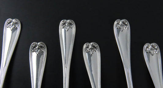 11 Gorgeous Tiffany Co Colonial Sterling Silver Demitasse Spoons No Mono 4"