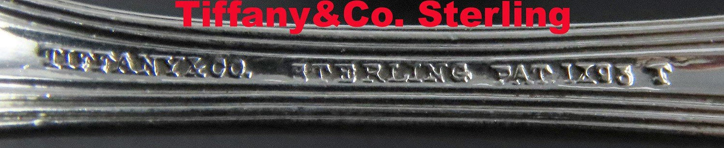 11 Gorgeous Tiffany Co Colonial Sterling Silver Demitasse Spoons No Mono 4"
