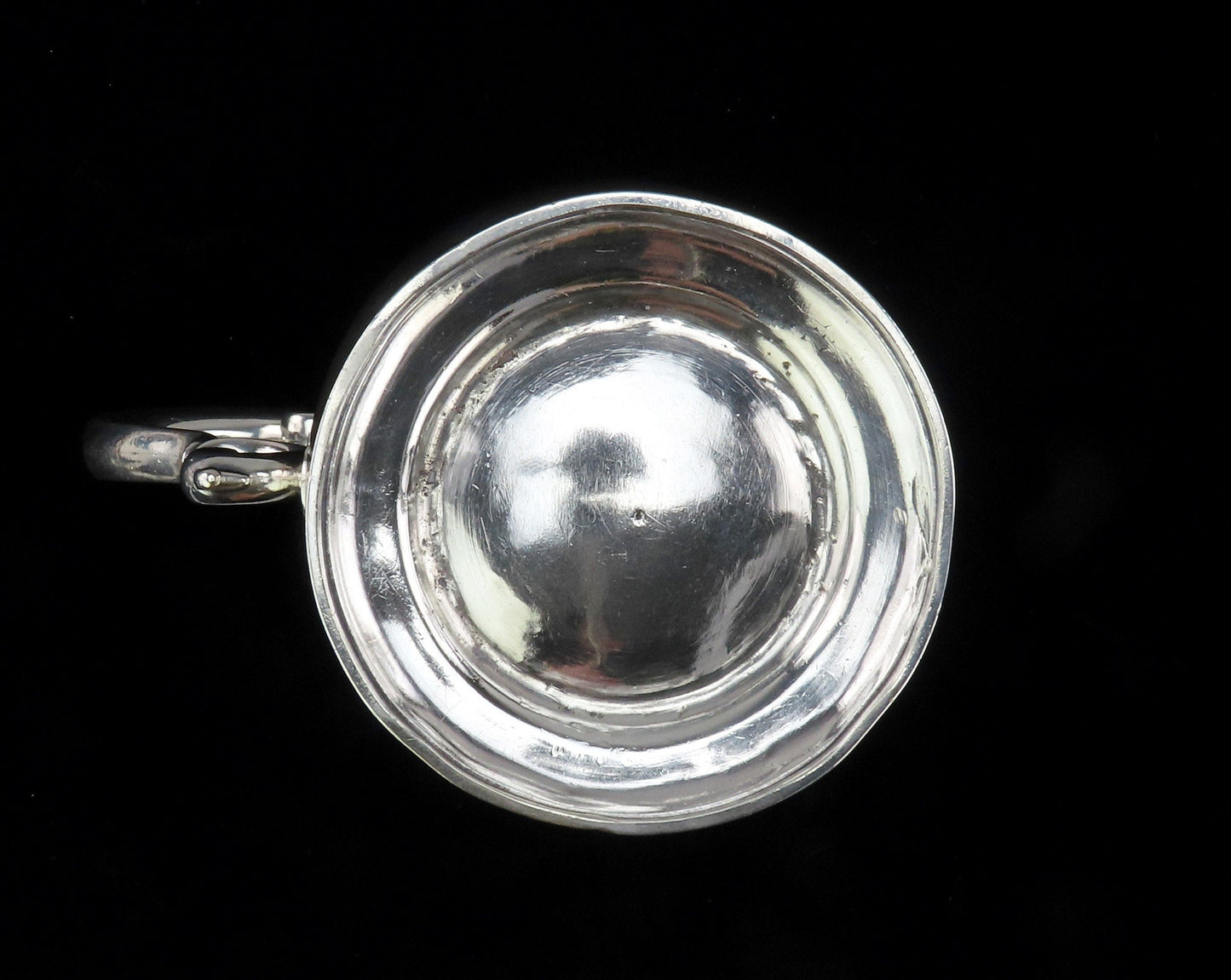 Superb c1770 Benjamin Burt American Colonial Coin Silver Mug Cann Heavy Weight