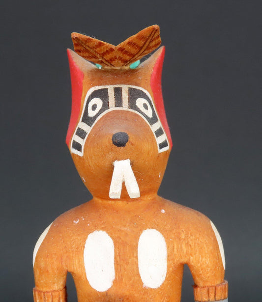 Hopi Katsina Mouse Warrior Second Mesa Doll Melson Harris Maker
