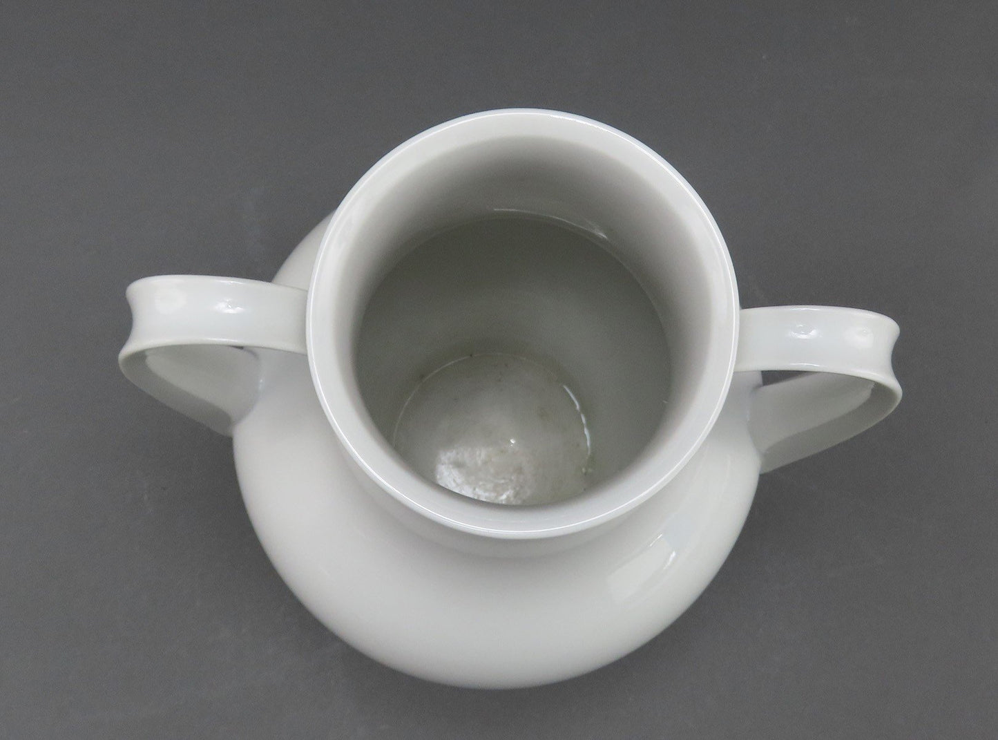 Brilliant Porcelain White Vase KPM Modernist Urn Style 9 1/4in