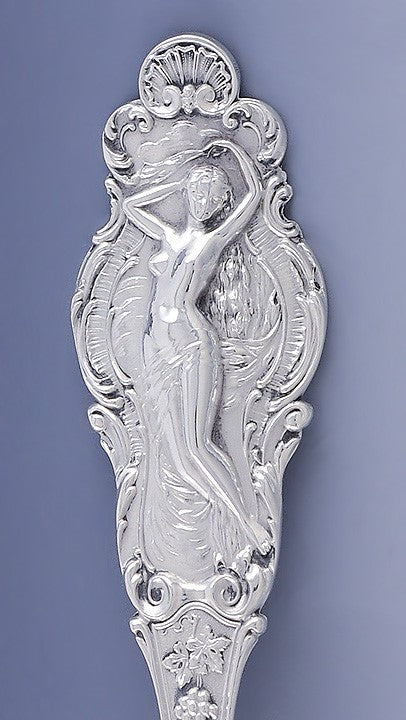 Rare Watson Sterling Silver Phoebe Teaspoon Art Nouveau Woman Design