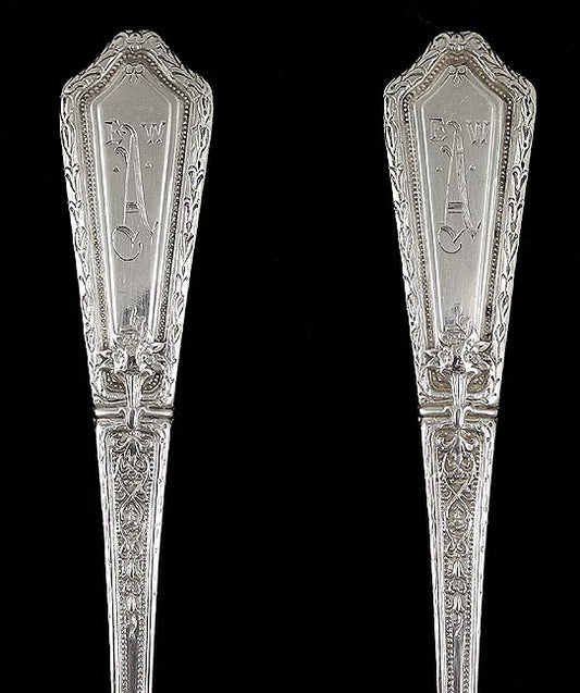 12 Towle D’Orleans Sterling Silver Demitasse Spoons