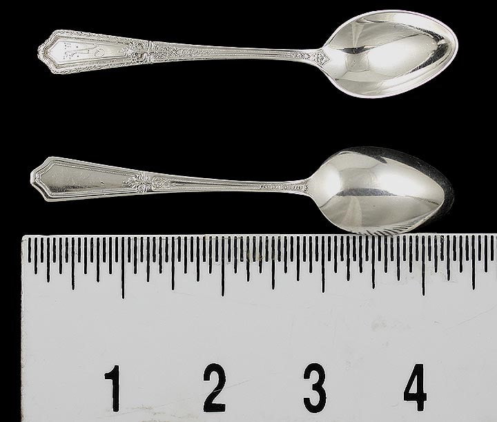 12 Towle D’Orleans Sterling Silver Demitasse Spoons