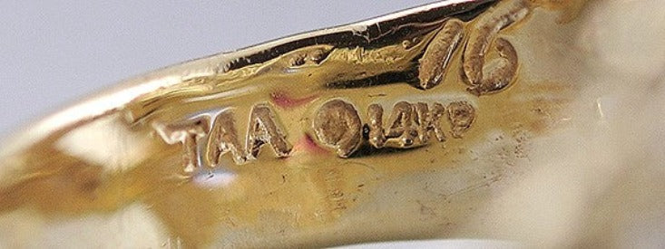 Beautiful 14K Gold Ruby Blue Tanzanite & Diamond Large Ring