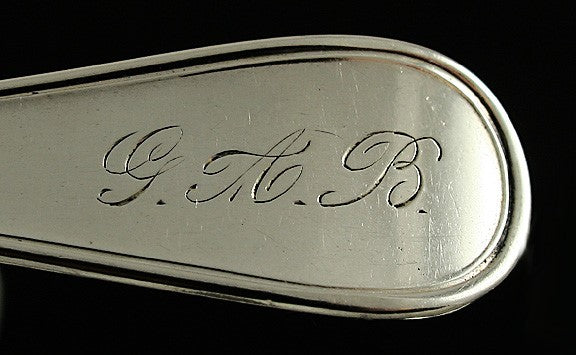 6 Antique Sterling Silver Gorham Hindostance 1878 Teaspoons