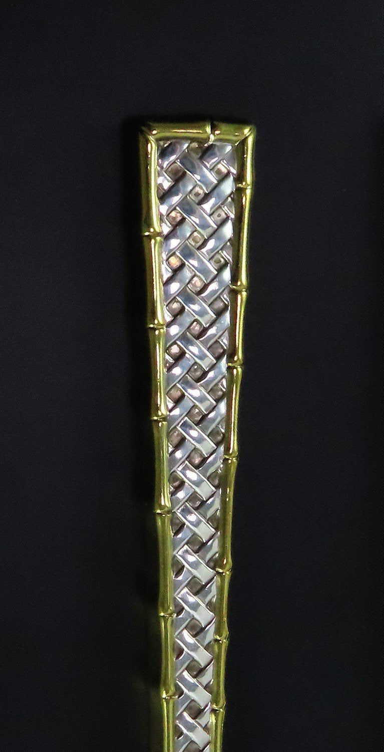 2 Sterling Silver Butter Knives Golden Tradewinds by International 7 1/4"