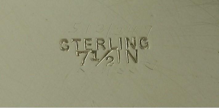 NICE ART NOUVEAU STERLING SILVER OPENWORK FLORAL CANDY DISH SHALLOW BOWL