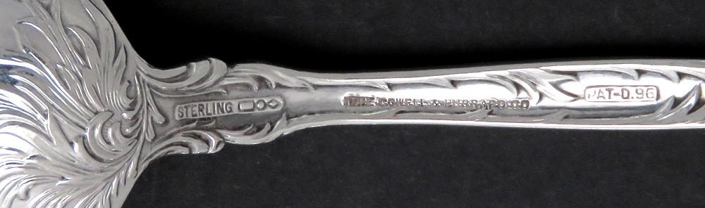 9 Wonderful Dominick & Haff No. 10 Pattern Sterling Silver Large Soup Spoons