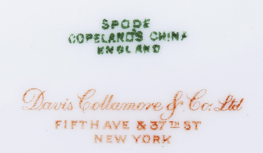 c1900-1925 Fine set 8 Spode Copeland Porcelain Plates 9"
