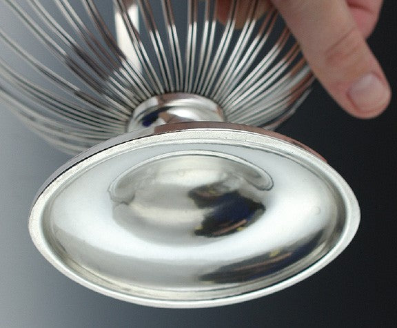 Antique 19th Century Sheffield Fused Silver Plate Glass Liner Basket Dish