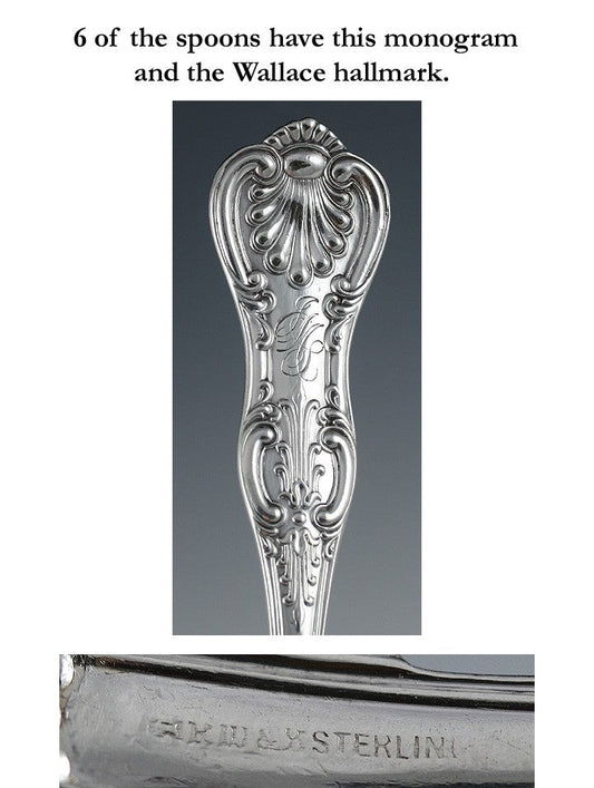 10 Kings Pattern Sterling Silver Tablespoons