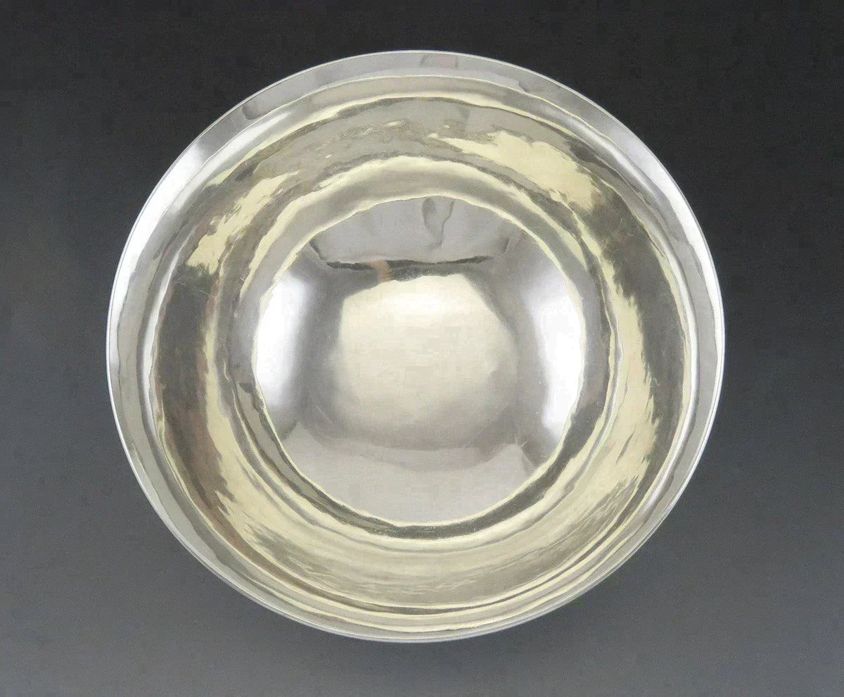 Antique c1920 Arthur Stone Sterling Silver American Colonial Style Bowl 9.5"