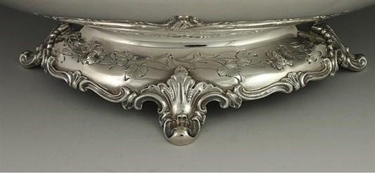 1852 William Gale American Coin Silver Centerpiece Bowl