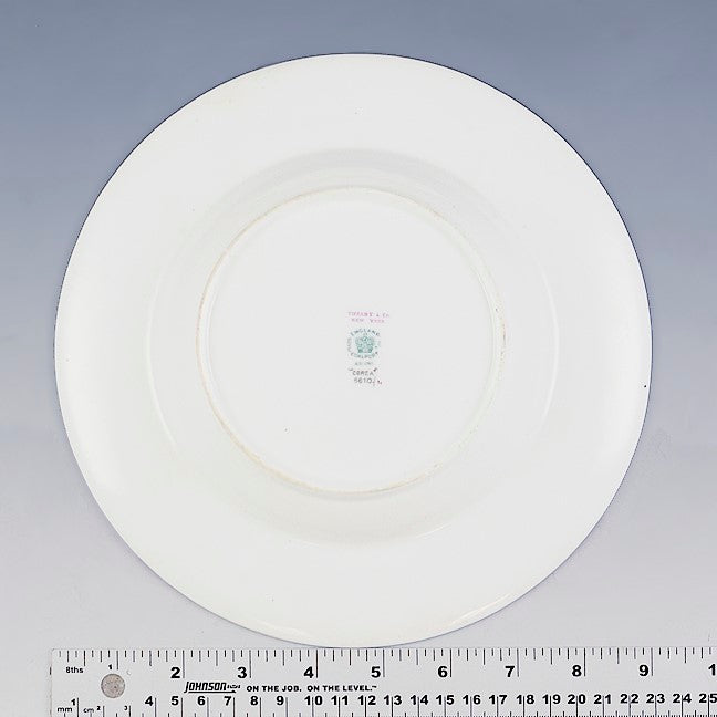 Set of 12 Fine Coalport for Tiffany Co Corea Pattern Plates 8 3/4"