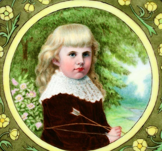 Best Haviland Limoges French Porcelain Portrait Plate