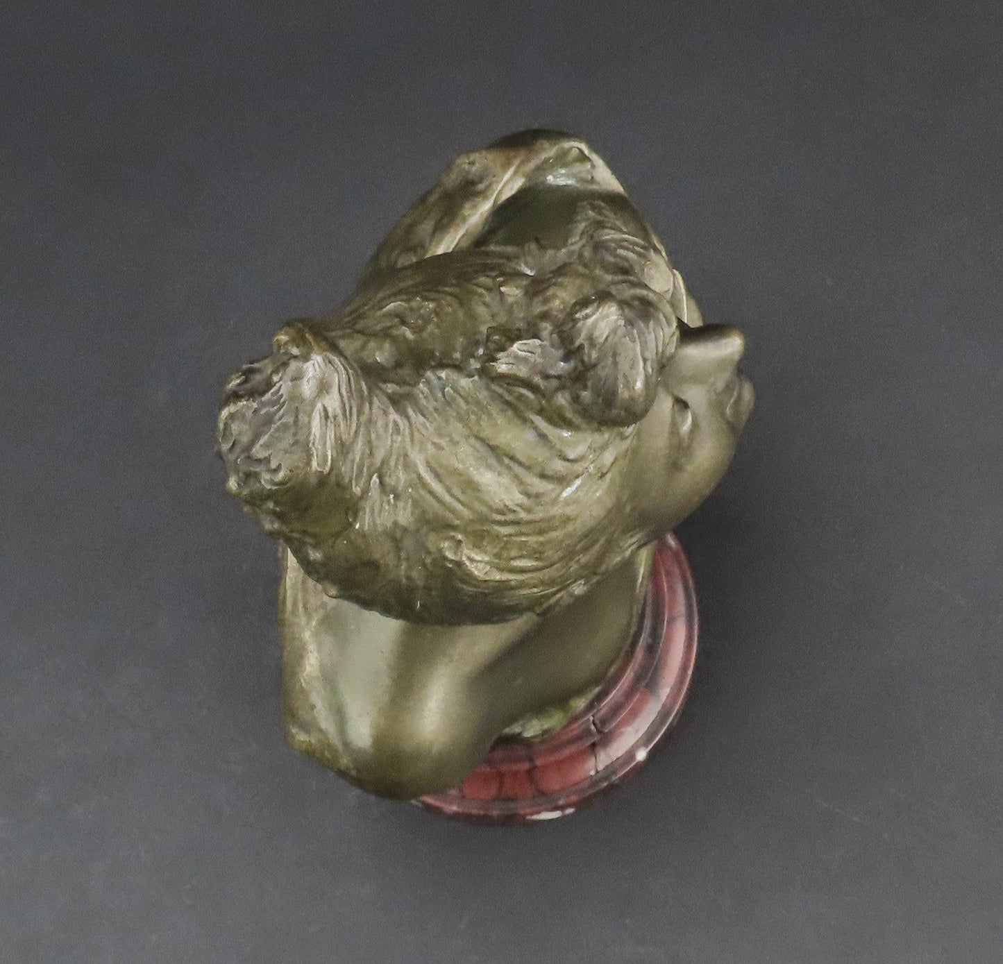 Henri Vidal French Bronze Bust of Young Woman Salon Paris 1st Prize 1892